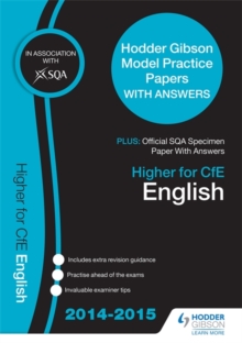 Image for SQA Specimen Paper 2014 Higher for CFE English & Hodder Gibson Model Papers
