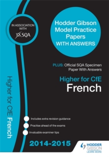 Image for SQA Specimen Paper 2014 Higher for CFE French & Hodder Gibson Model Papers