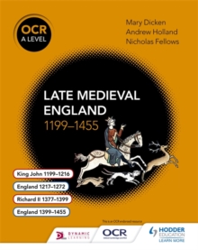Image for Ocr A level history: Late Medieval England, 1199-1455