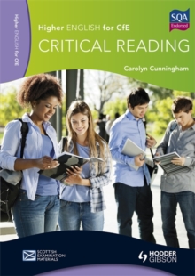 Image for Higher English for CfE  : critical reading