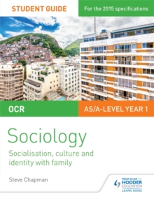 Image for OCR A Level Sociology Student Guide 1: Socialisation, Culture and Identity with Family