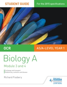 Image for OCR Biology 2 Exchange and Transport : Biodiversity, Evolution and Disease: A Student Guide