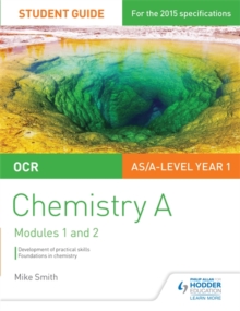 Image for OCR chemistry AStudent guide 1,: Development of practical skills and foundations in chemistry