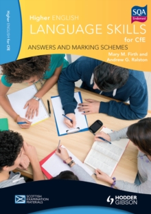 Image for Higher English language for CfE: answers and marking schemes