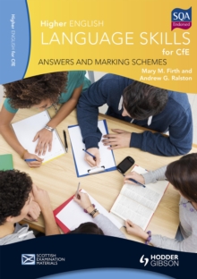Image for Higher English Language for CfE: Answers and Marking Schemes