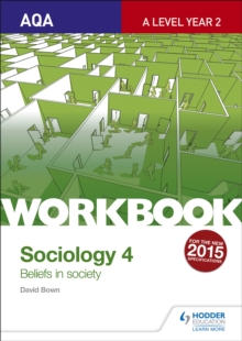 Image for AQA Sociology for A Level Workbook 4: Beliefs in Society