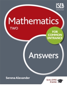 Image for Mathematics for Common EntranceTwo,: Answers