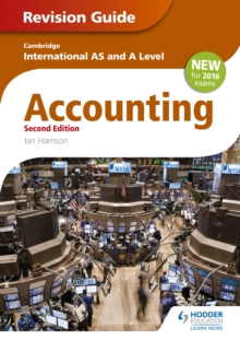 Image for Cambridge International AS/A level Accounting Revision Guide 2nd edition