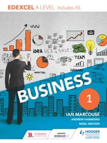 Image for Edexcel business: A level, year 1 : including AS