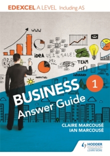 Image for Edexcel Business A Level Year 1: Answer guide