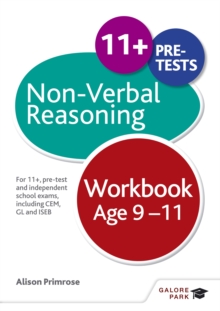 Image for Non-verbal reasoning workbook  : for 11+, pre-test and independent school exams including CEM, GL and ISEB: Age 9-11