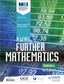 Image for MEI A-level further mathematics statistics