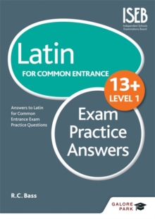 Image for Latin for Common Entrance 13+ exam practice answersLevel 1