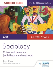 Image for AQA sociologyStudent guide 3: Crime and deviance (with theory and methods)