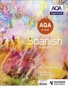 Image for AQA A-level Spanish  : includes AS