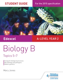 Image for Edexcel A-level biology B.: (Topics 5-7)