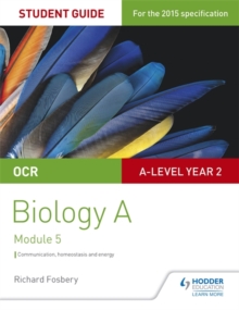 Image for OCR A Level Year 2 Biology A Student Guide: Module 5