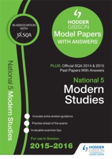 Image for National 5 modern studies 2015/16 SQA past and Hodder Gibson model papers