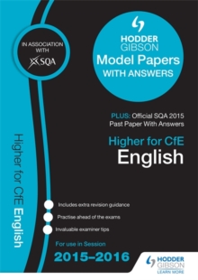 Image for Higher English 2015/16 SQA Specimen, Past and Hodder Gibson Model Papers