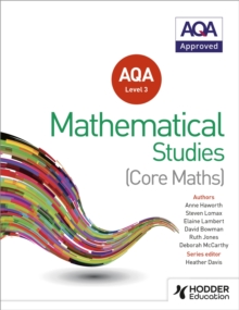 Image for AQA Level 3 Certificate in Mathematical Studies