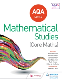 Image for AQA Level 3 Certificate in Mathematical Studies.