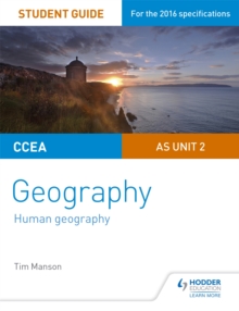 Image for CCEA AS Unit 2 Geography Student Guide 2: Human Geography