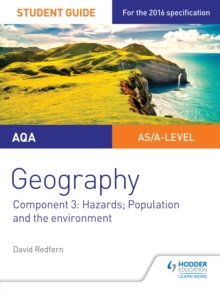 Image for AQA A-level Geography Student Guide 3: Hazards; Population and the Environment