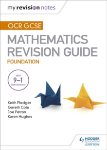 Image for OCR GCSE mathsFoundation,: Mastering mathematics revision guide