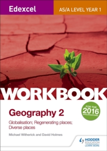 Image for Edexcel AS/A-level geographyWorkbook 2,: Globalisation, regenerating places, diverse places
