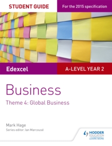 Image for Edexcel A-level Business Student Guide: Theme 4: Global Business