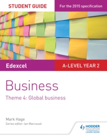 Image for Edexcel A-level business.: (Global business)