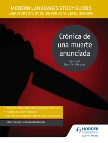 Image for Crónica De Una Muerte Anunciada: Literature Study Guide for AS/A-Level Spanish