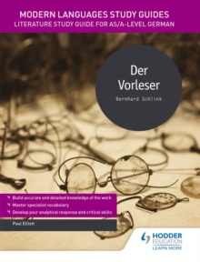 Image for Der vorleserAS/A-Level German,: Modern languages study guides