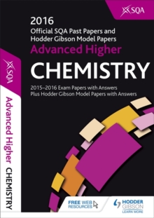 Image for Advanced Higher Chemistry 2016-17 SQA Past Papers with Answers