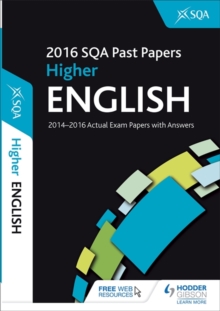 Image for Higher English 2016-17 SQA Past Papers with Answers