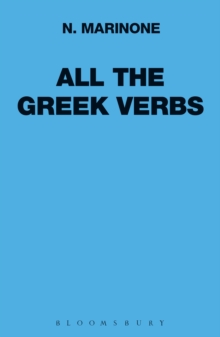 Image for All the Greek Verbs: (Tutti I Verbi Greci)