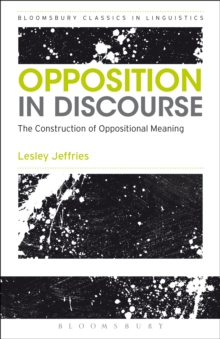 Image for Opposition In Discourse