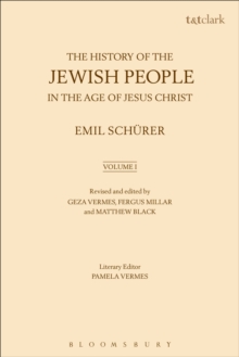 Image for The history of the Jewish people in the age of Jesus Christ.
