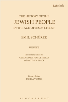 Image for The history of the Jewish people in the age of Jesus Christ.