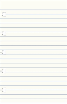 Filofax Pocket Notebook refill - ruled paper white