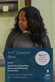 Image for AAT Processing Bookkeeping Transactions : Question Bank