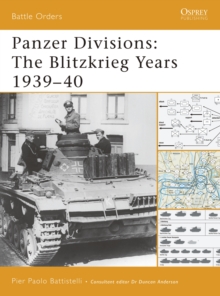Image for Panzer Divisions: The Blitzkrieg Years 1939u40