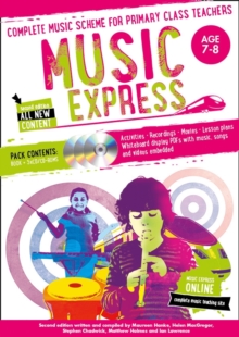 Image for Music Express: Age 7-8 (Book + 3CDs + DVD-ROM)
