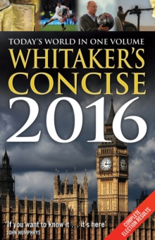 Image for Whitaker's Concise 2016