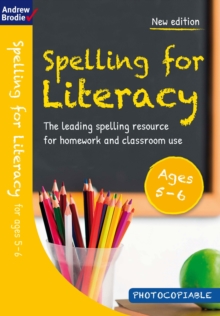 Image for Spelling for literacy for ages 5-6