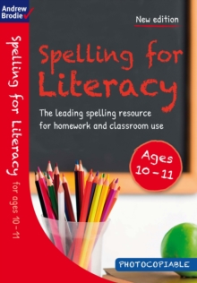Image for Spelling for literacy for ages 10-11
