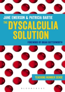 Image for The dyscalculia solution: teaching number sense