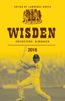 Image for Wisden Cricketers' Almanack 2016