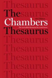 Image for The Chambers thesaurus