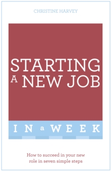 Starting A New Job In A Week